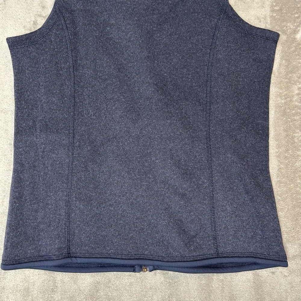 Patagonia Women's Better Sweater Full Zip Vest - Dark Blue New Size Medium - NWT - Picture 13 of 16
